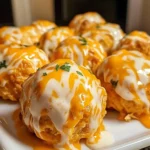 Cheesy Buffalo Ranch Chicken Bombs