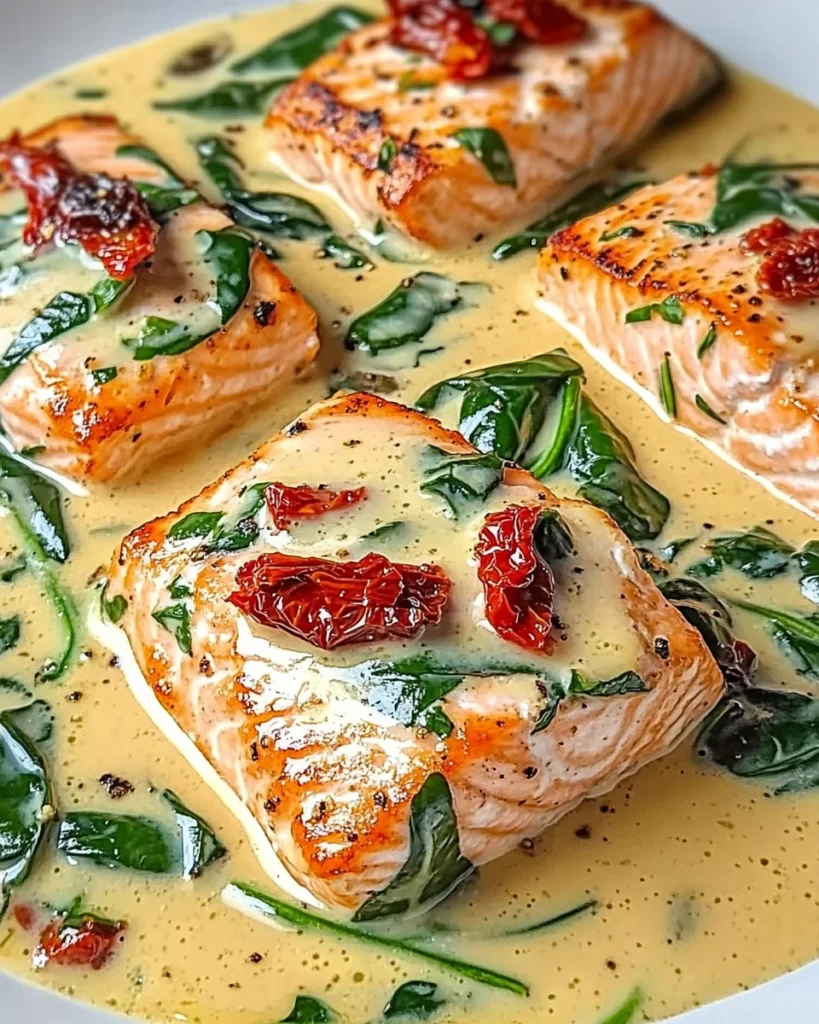 Creamy Tuscan Salmon