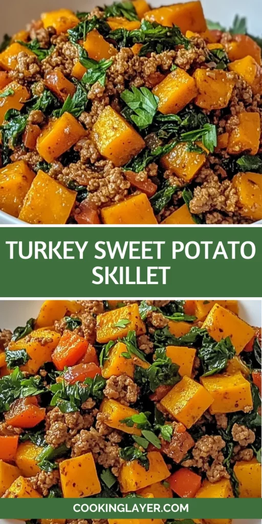 Turkey Sweet Potato Skillet