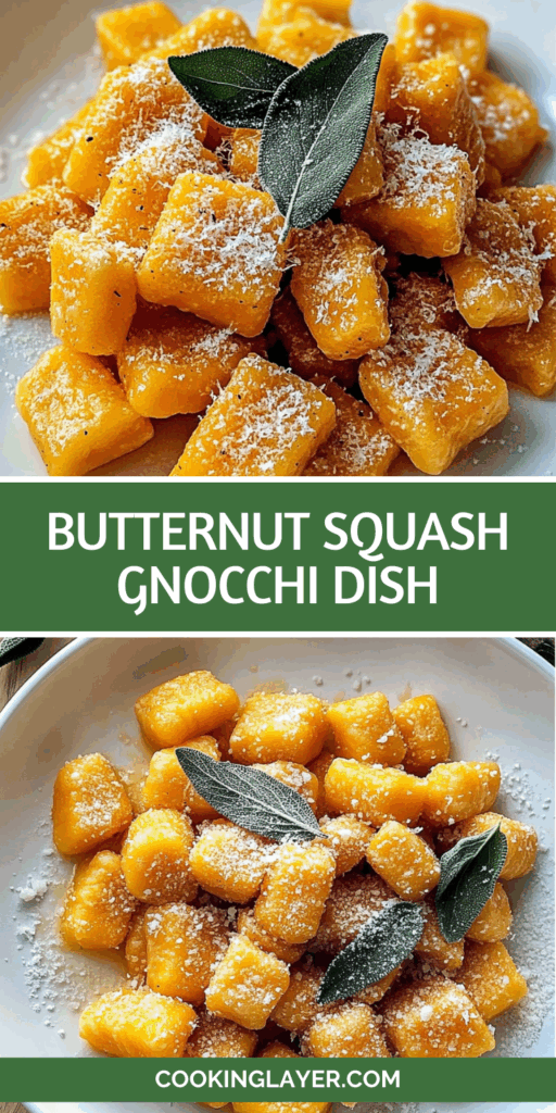 butternut squash gnocchi dish