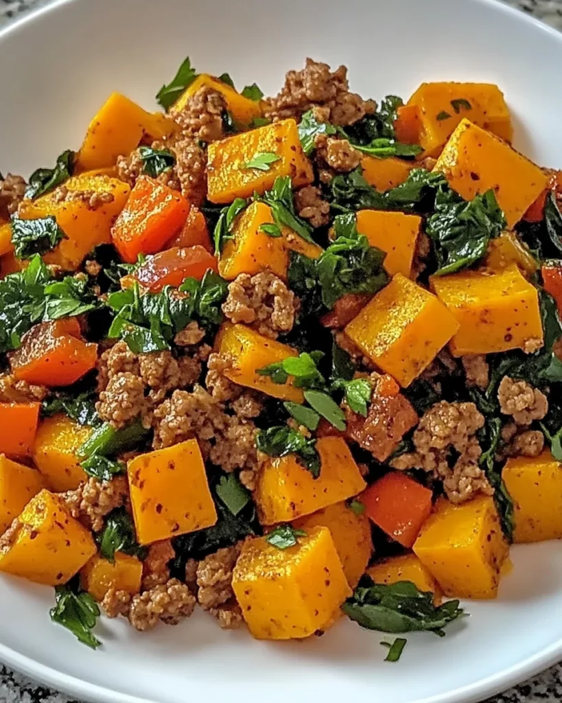 Turkey Sweet Potato Skillet