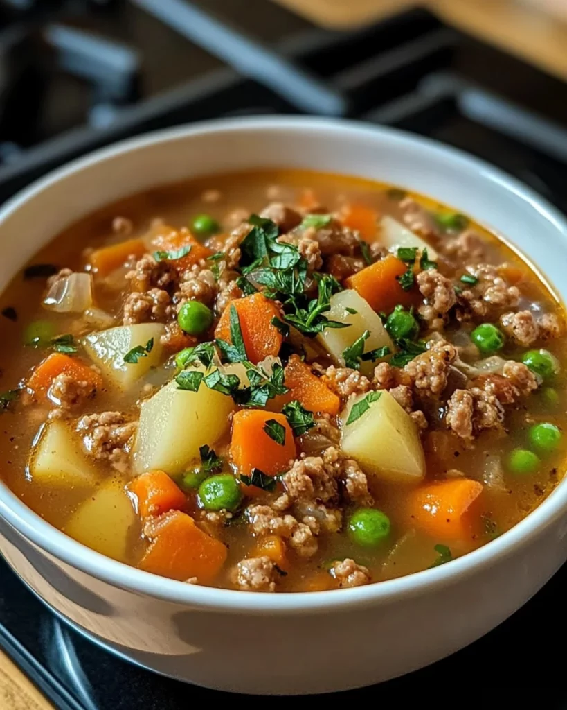 Hearty Ground Turkey Soup: A Hug in a Bowl