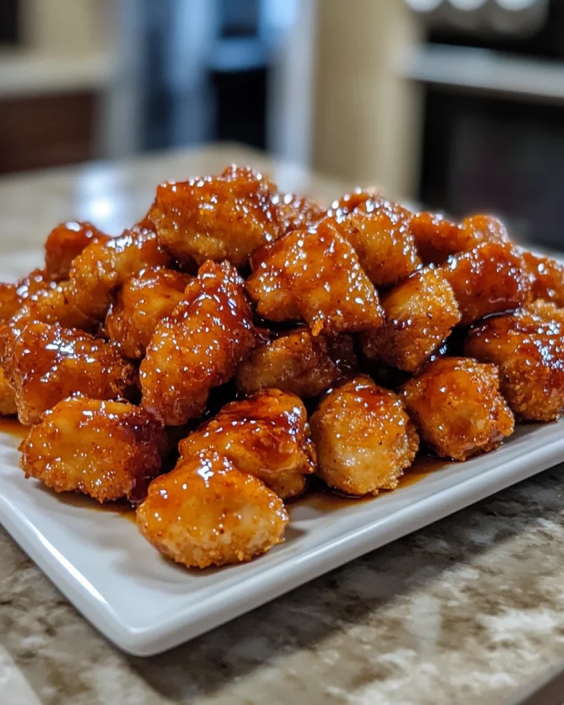 Baked Crunchy Hot Honey Chicken