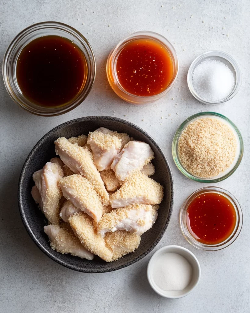 Baked Crunchy Hot Honey Chicken