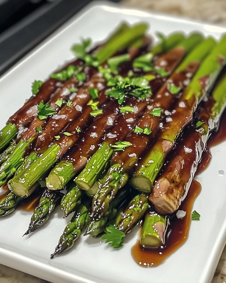 Balsamic Glazed Asparagus: A Simple Delight to Savor!