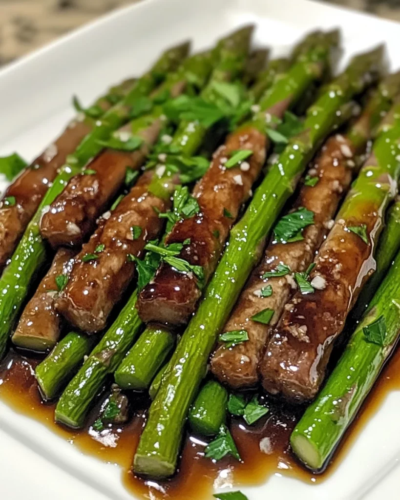Balsamic Glazed Asparagus