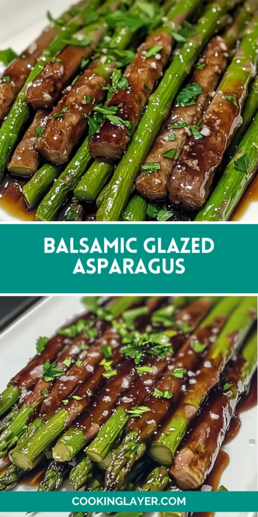Balsamic Glazed Asparagus