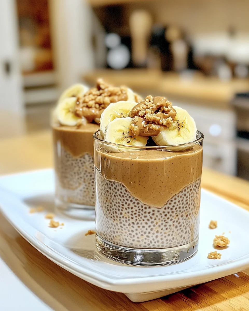 Banana & Peanut Butter Chia Pudding: A Delightful Treat!