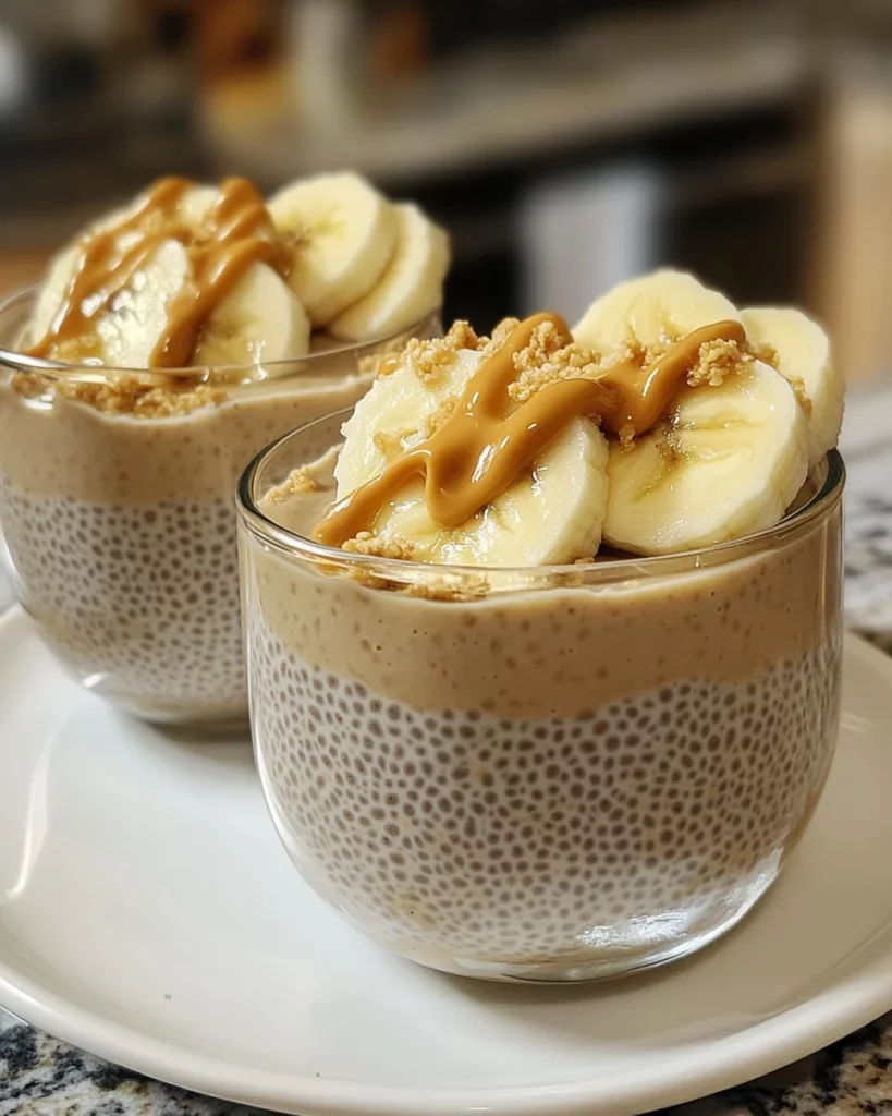Banana & Peanut Butter Chia Pudding