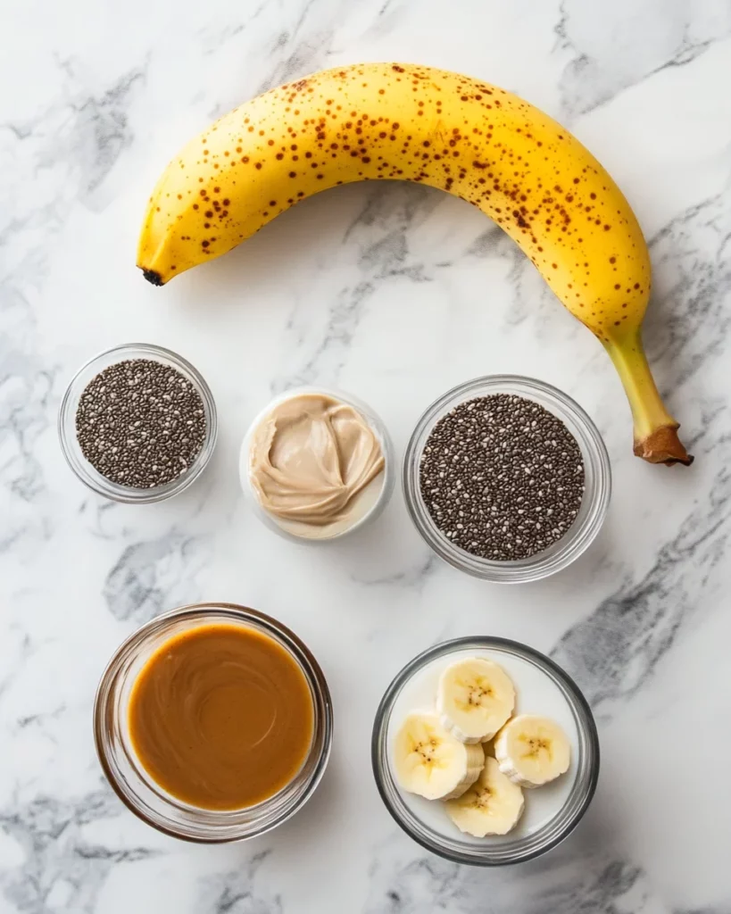 Banana & Peanut Butter Chia Pudding