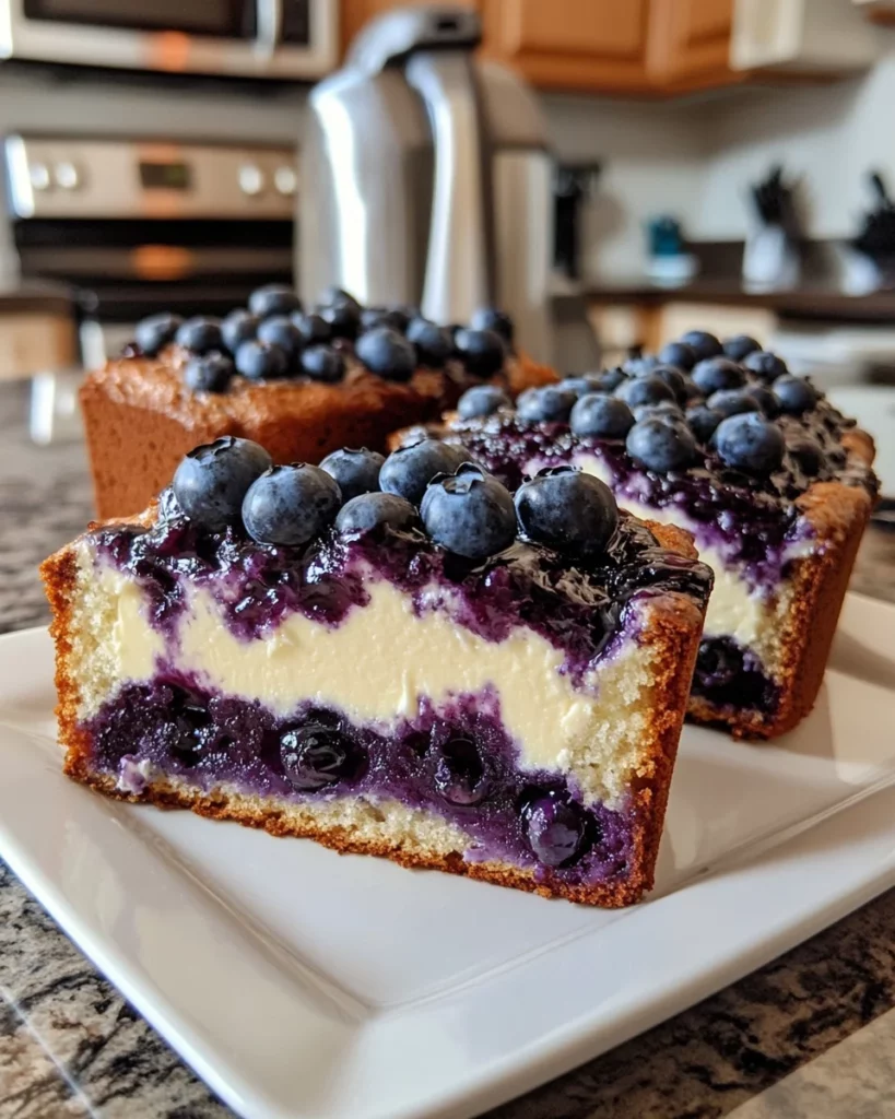 Blueberry Cream Cheese Bread
