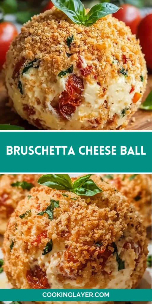 Bruschetta Cheese Ball