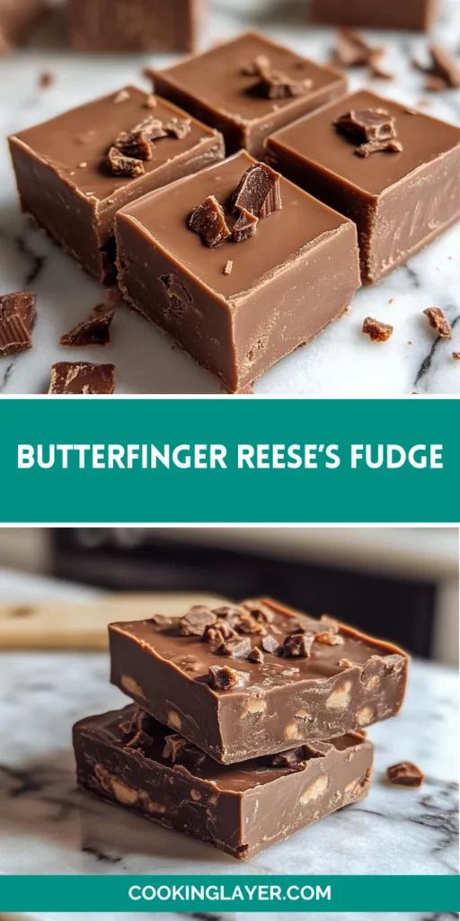 Butterfinger Reese’s Fudge