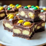 Indulge in Decadent Cadbury Egg Fudge