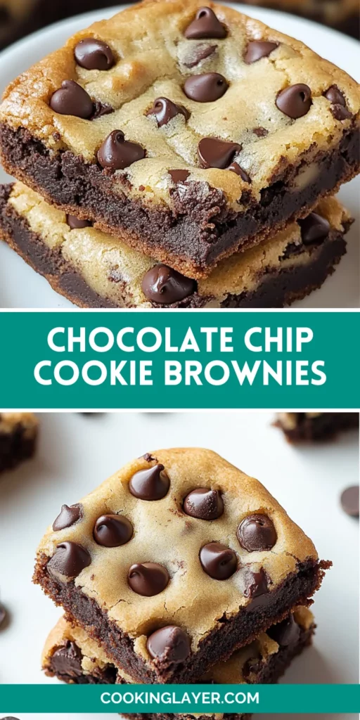 Chocolate Chip Cookie Brownies