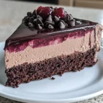 Chocolate Raspberry Truffle Cake