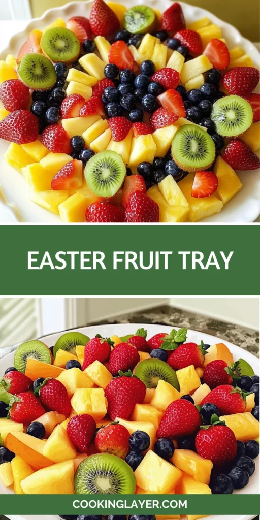 Easter Fruit Tray