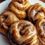 Cinnamon Knots with Coffee Icing