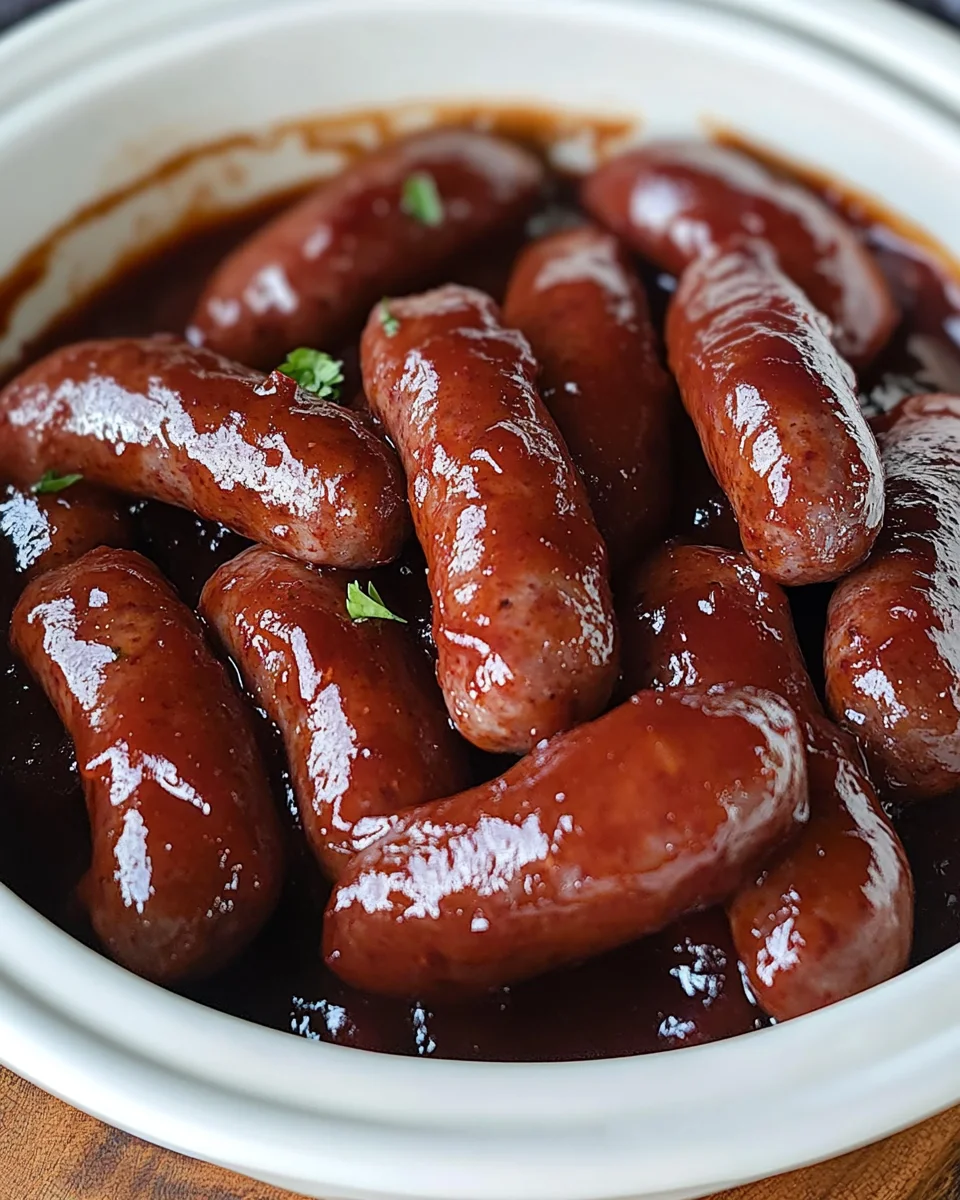 Irresistible Cranberry Cocktail Sausages: A Tasty Holiday Treat!