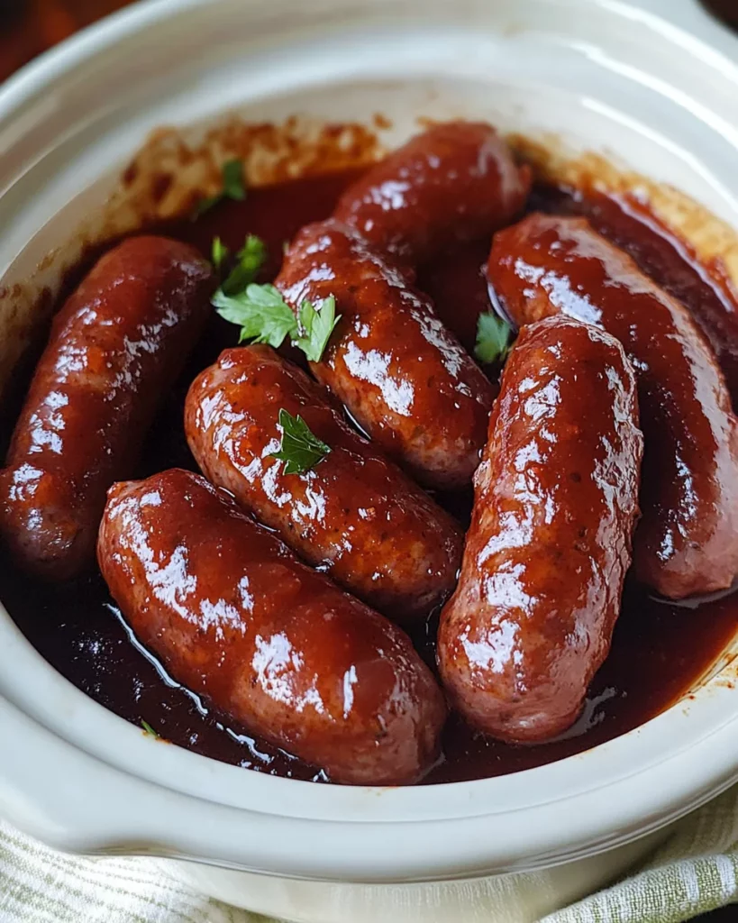 Cranberry Cocktail Sausages