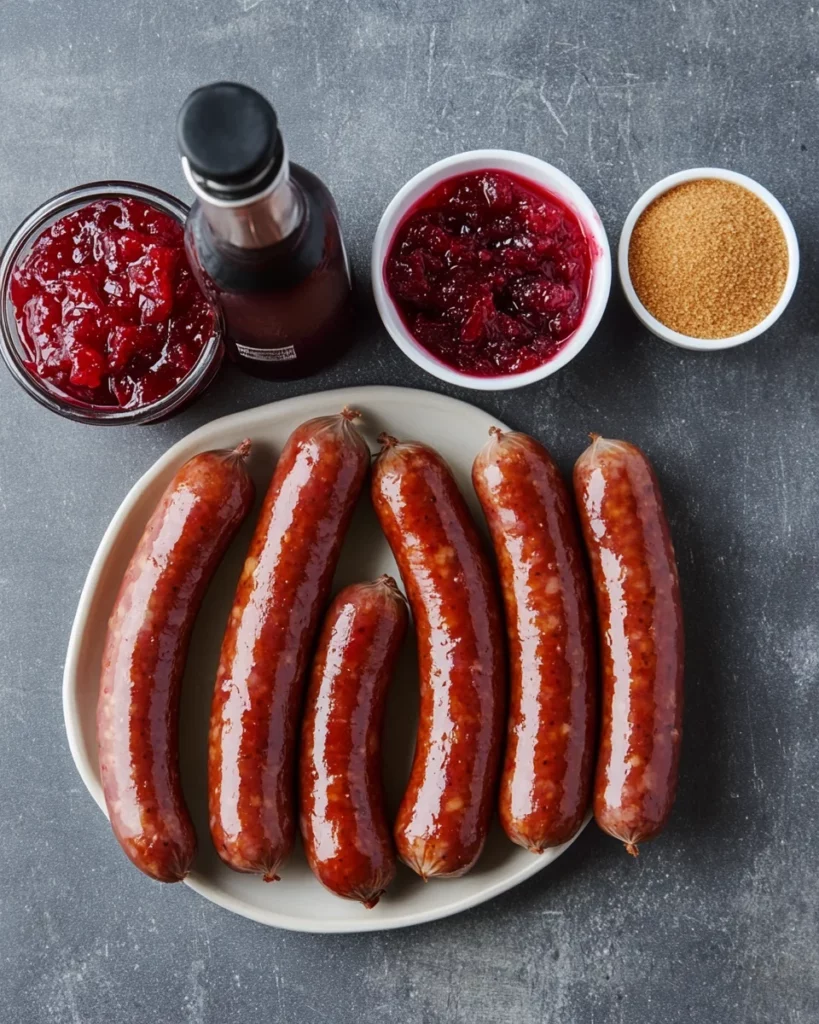 Cranberry Cocktail Sausages