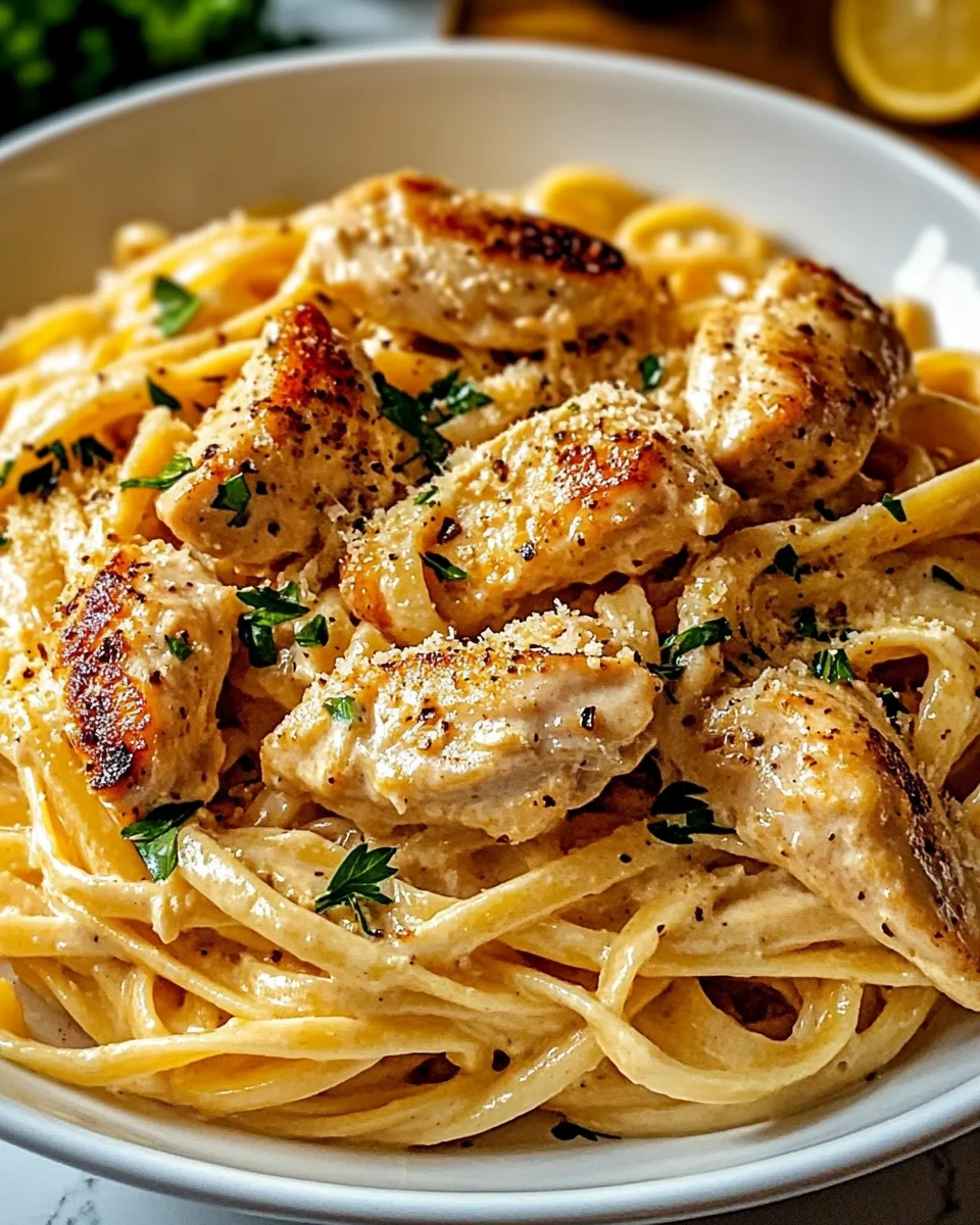 Creamy Chicken Linguine: A Delicious Weeknight Delight!