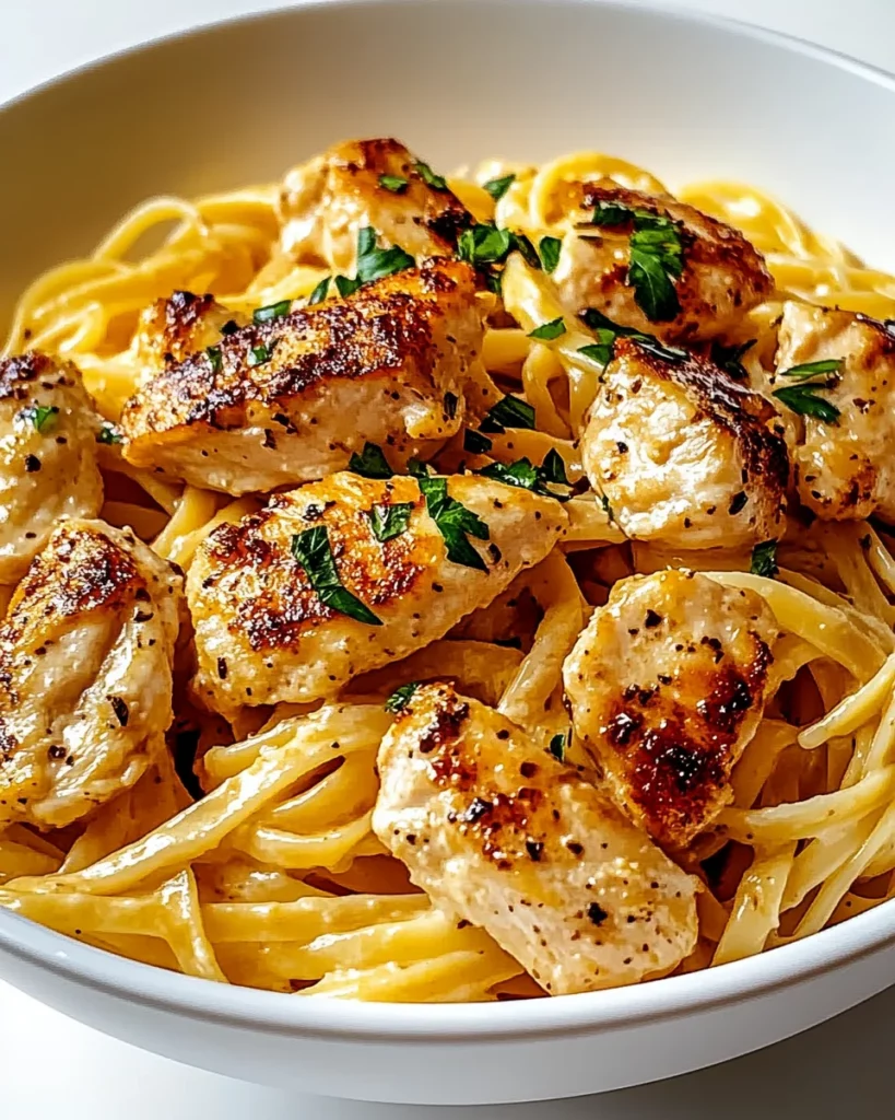 Creamy Chicken Linguine