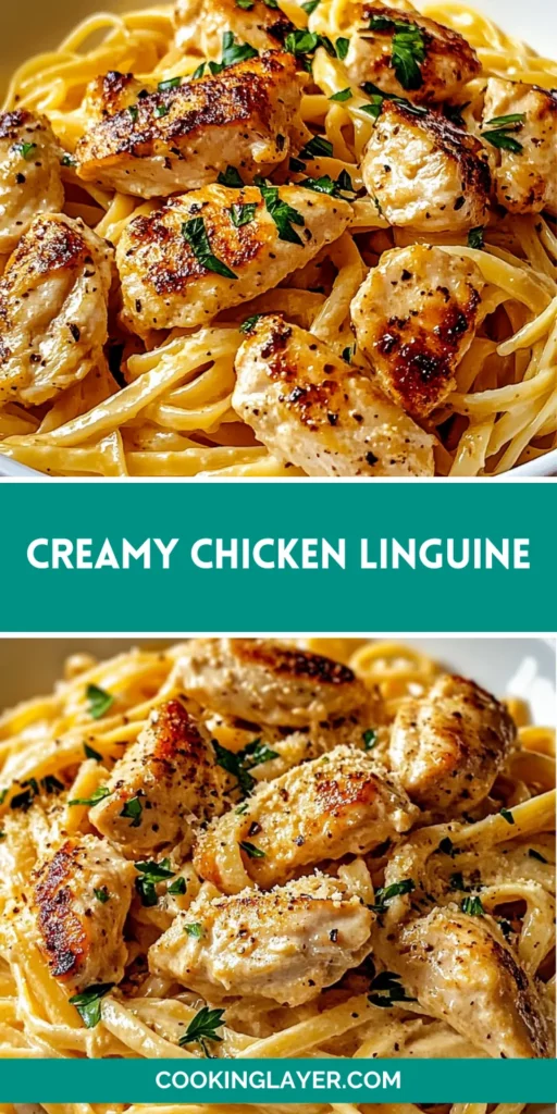 Creamy Chicken Linguine
