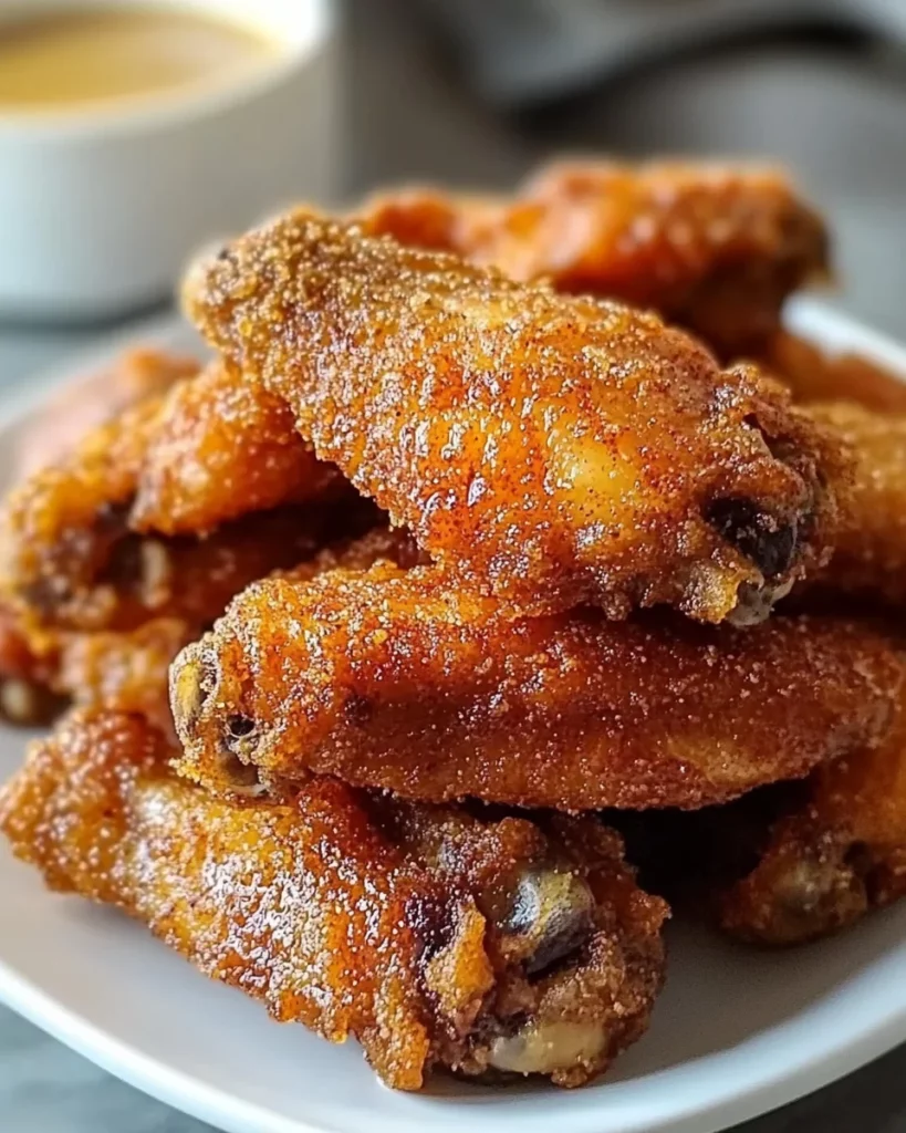 Crispy Dry Rub Chicken Wings
