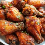 Crispy Dry Rub Chicken Wings