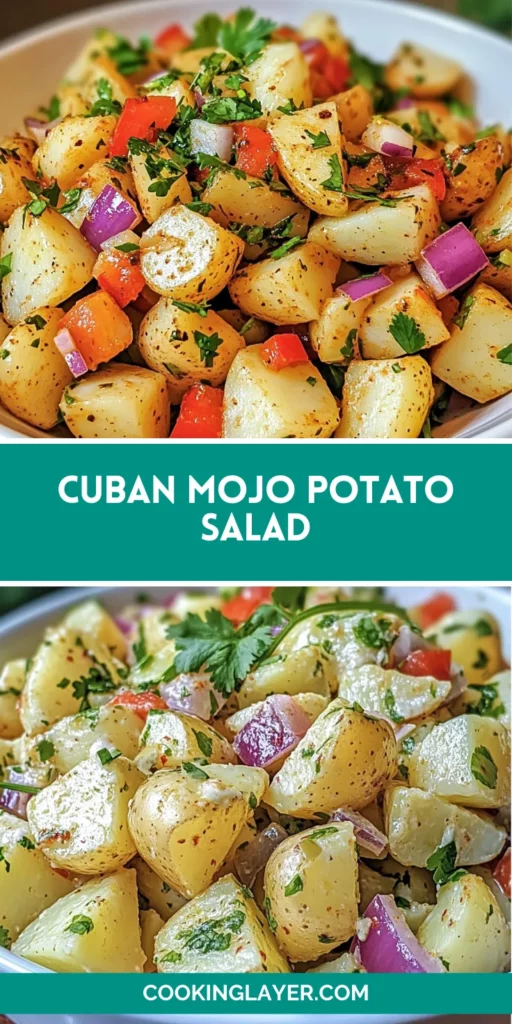 Cuban Mojo Potato Salad
