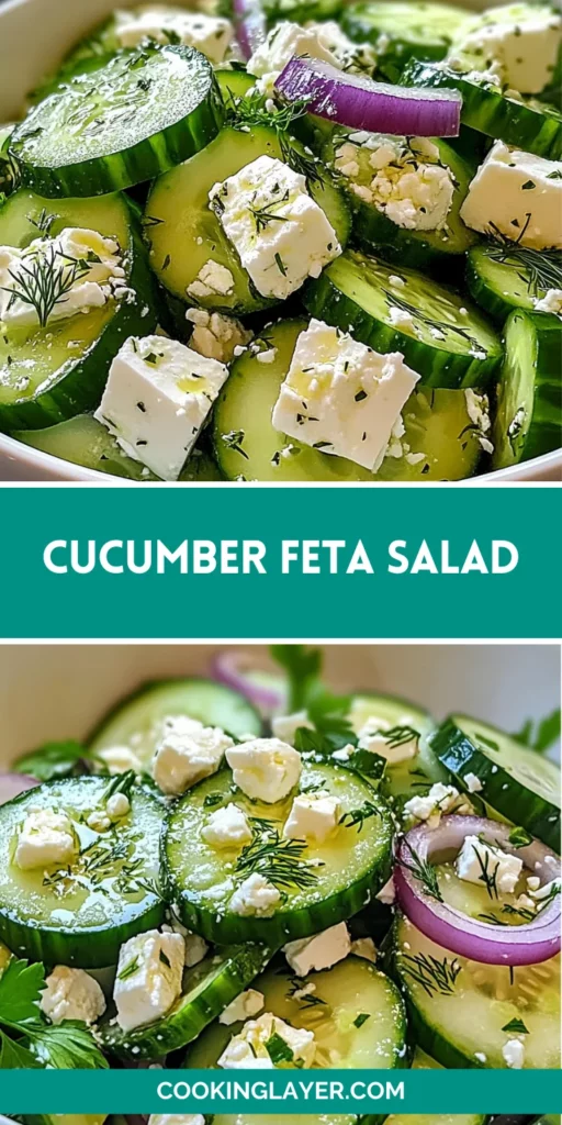 Cucumber Feta Salad