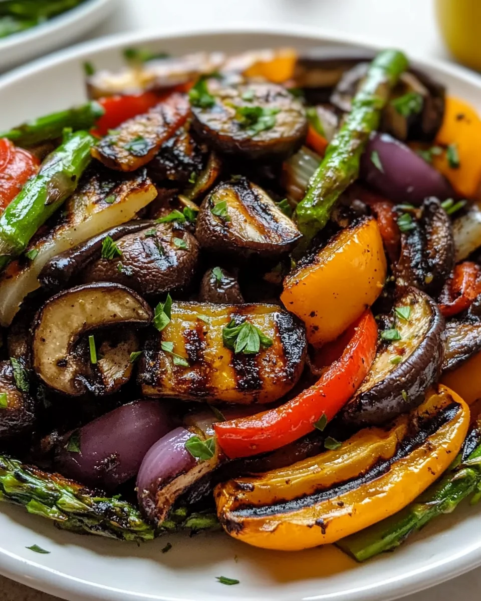 Delectable Grilled Veggies with Marinade to Savor!