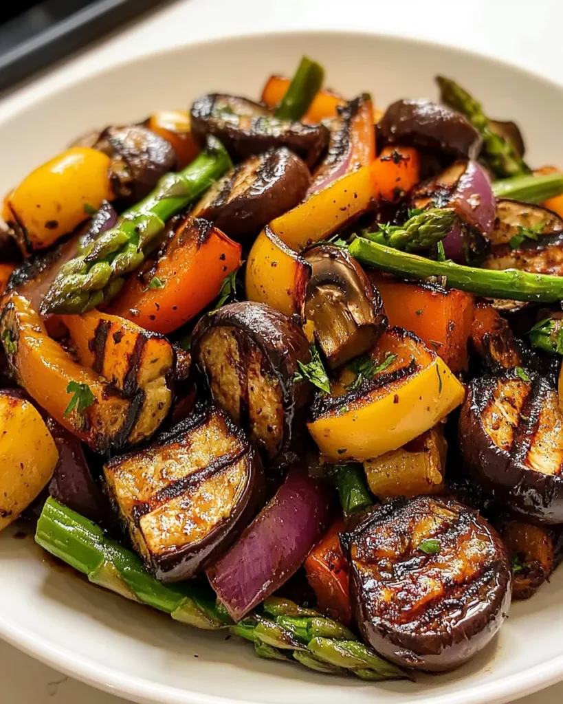 Delectable Grilled Veggies with Marinade