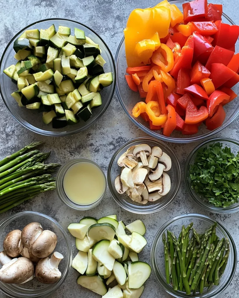 Delectable Grilled Veggies with Marinade
