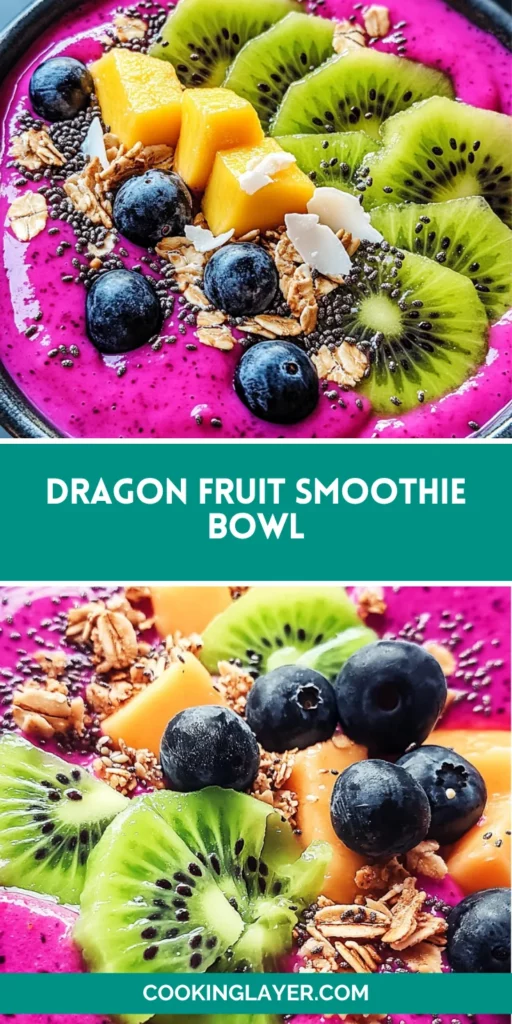 Dragon Fruit Smoothie Bowl