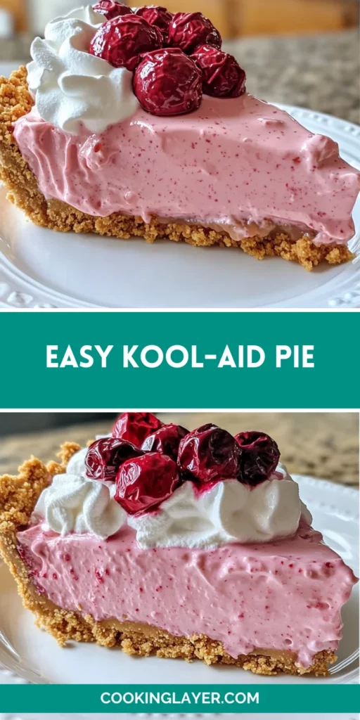 Easy Kool-Aid Pie