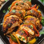Fajita Stuffed Chicken Breasts
