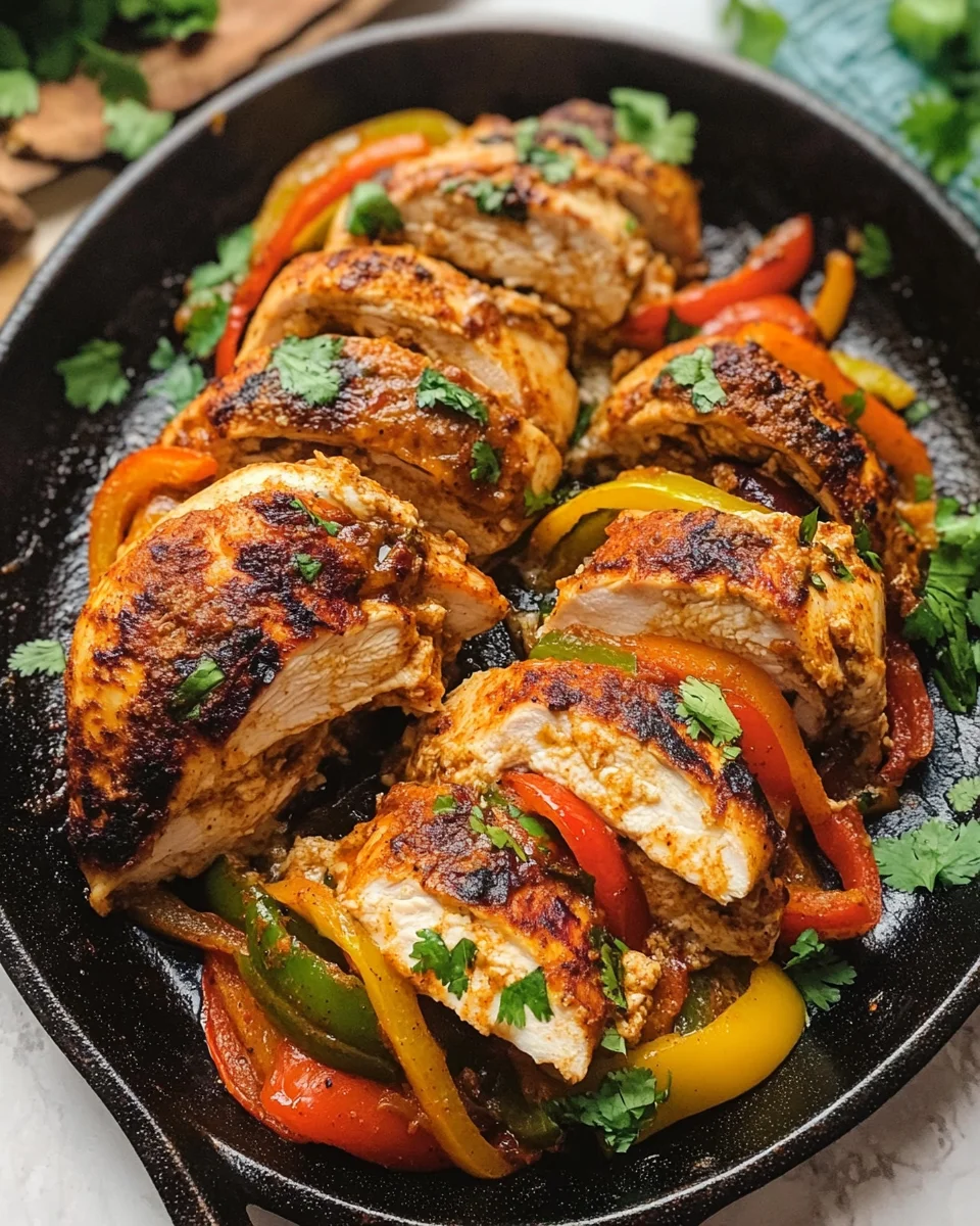 Fajita Stuffed Chicken Breasts: Discover a Flavorful Delight!