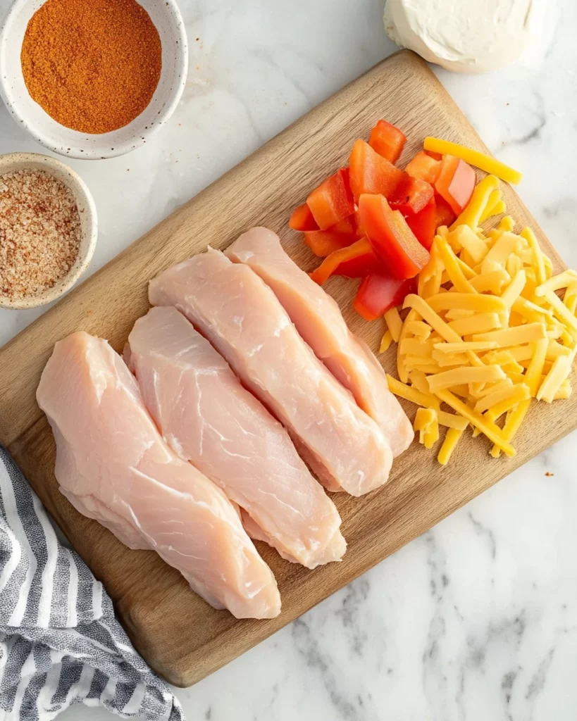 Fajita Stuffed Chicken Breasts