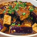 Fiery Garlic Eggplant