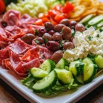 Greek Salad with Meat