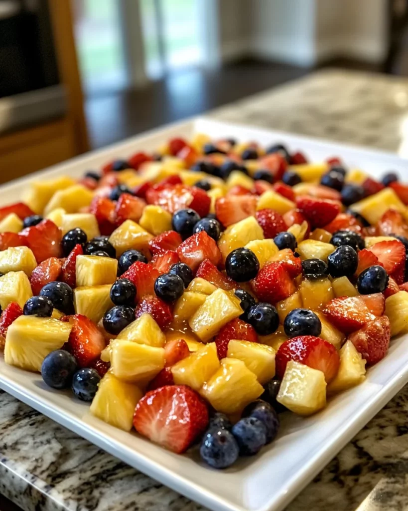 Honey Lime Fruit Salad
