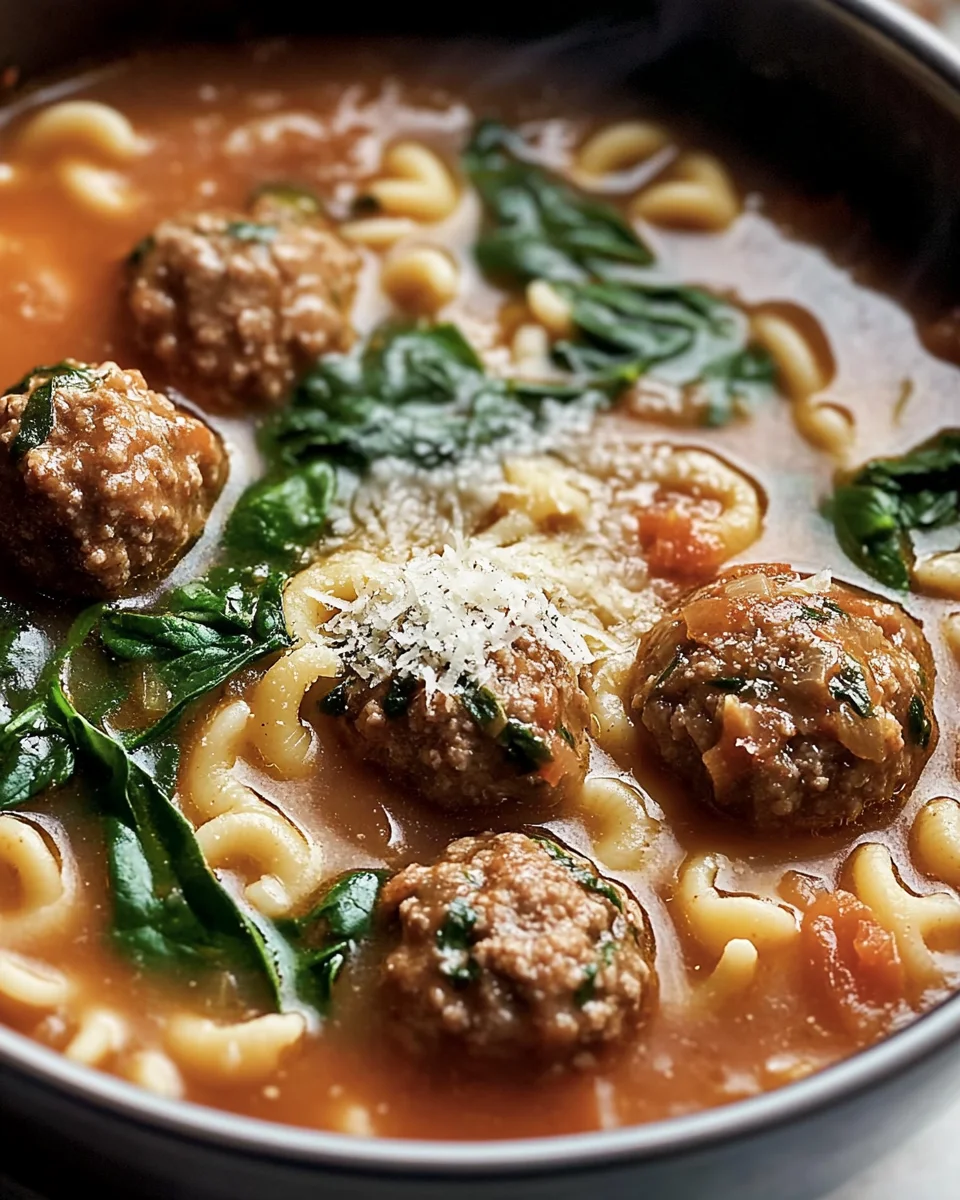 Italian Meatball Soup: A Delicious Comfort Meal Recipe!