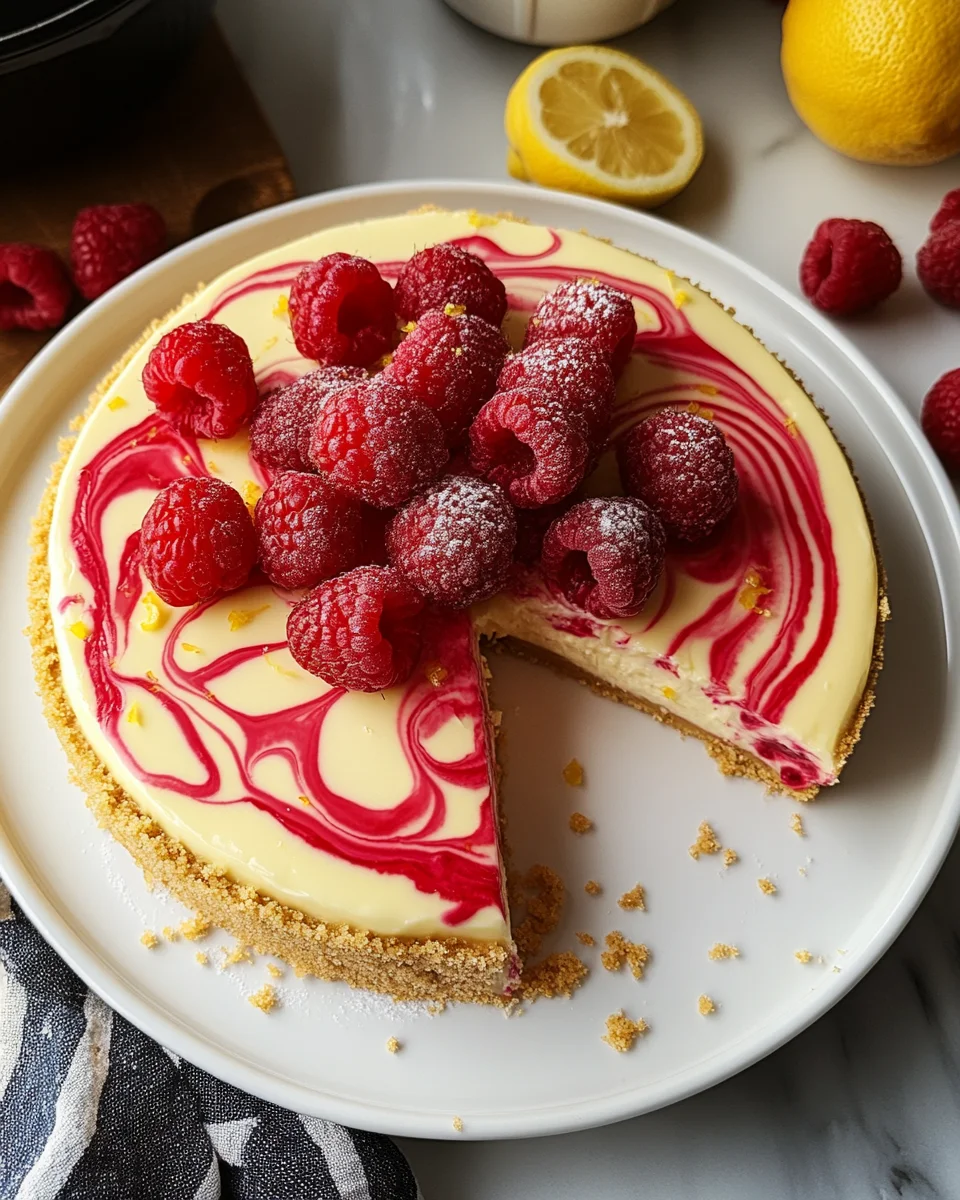 Lemon Raspberry Cheesecake: A Delightful Dessert Recipe