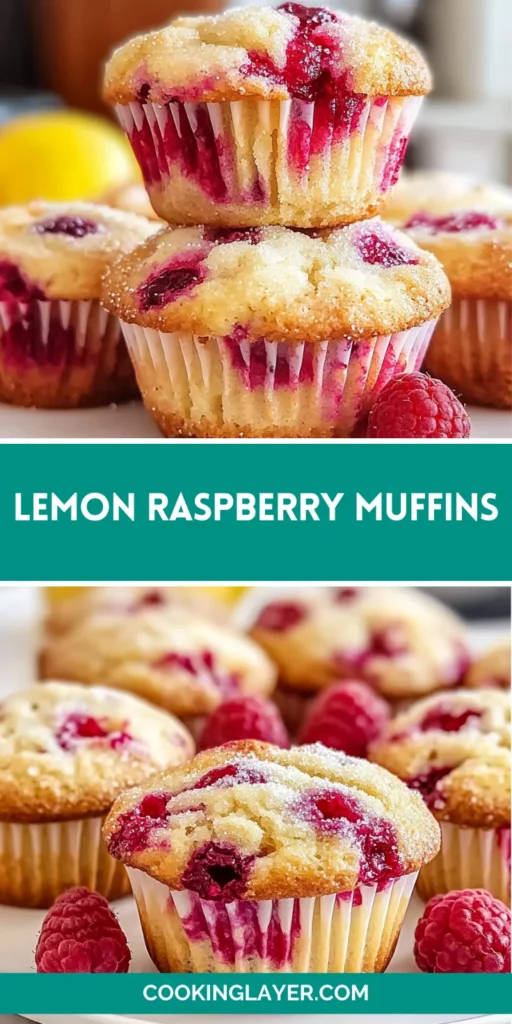 Lemon Raspberry Muffins