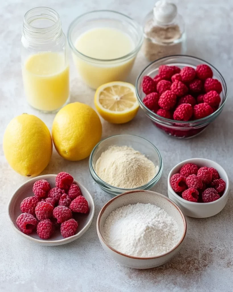 Lemon Raspberry Muffins