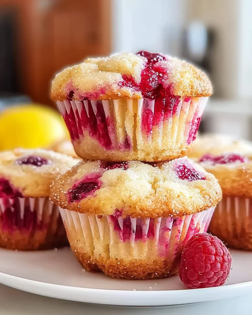Lemon Raspberry Muffins