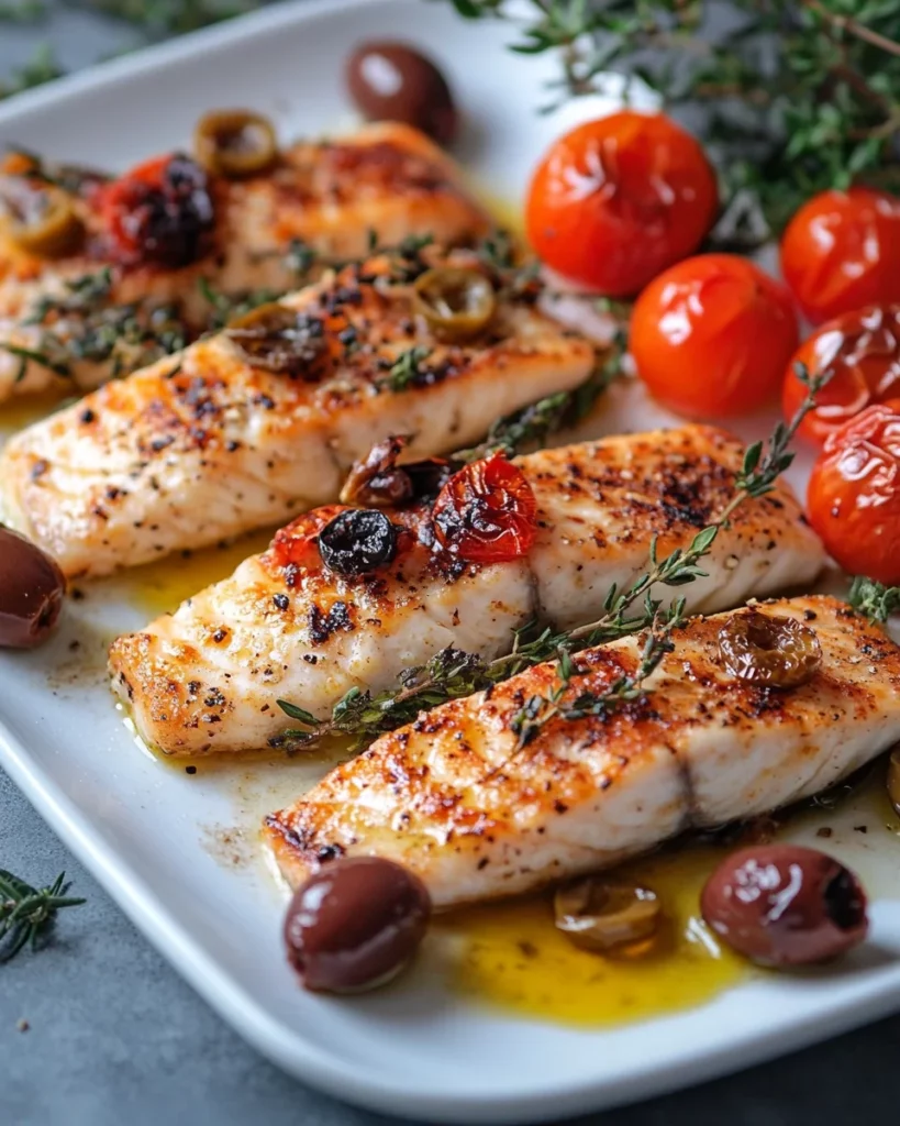 Mediterranean Baked Fish