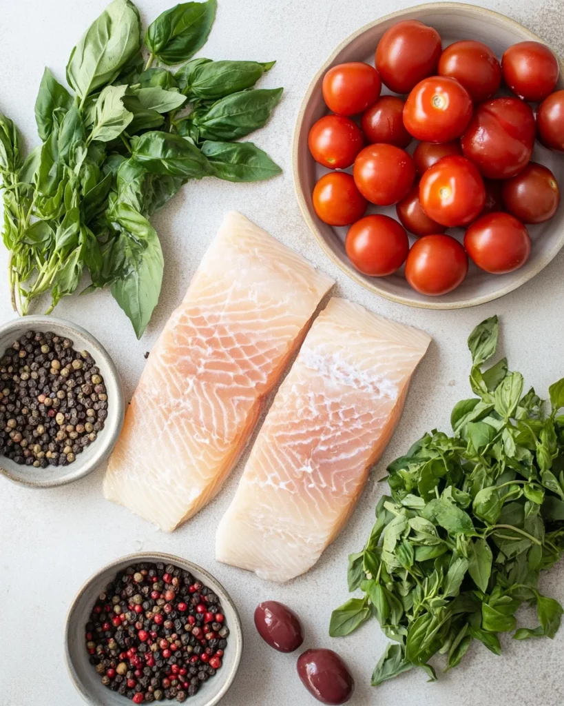 Mediterranean Baked Fish